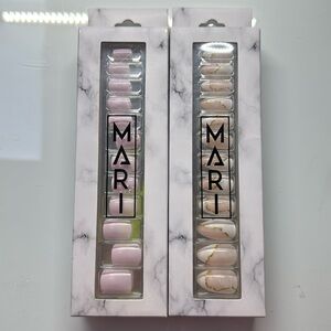 2 sets Press on nails, Mari by Marsai